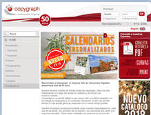 Tablet Screenshot of copygraph.com.ar
